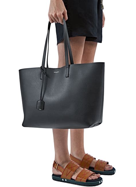 shopping bag saint laurent|saint laurent large shopping tote.